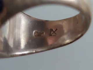 Anillo Luxenter Resina Plata y Circonitas