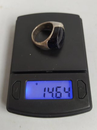 Anillo Luxenter Resina Plata y Circonitas
