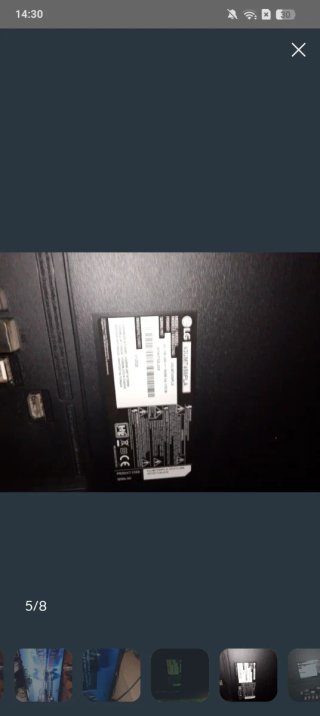 Televisión LG Rota para Piezas