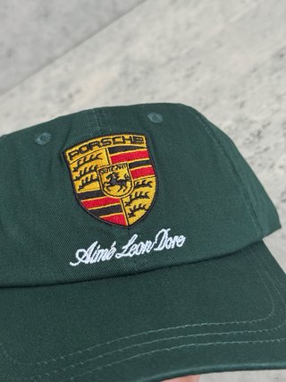Gorra Aime Leon Dore x Porsche Verde