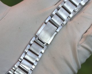 Cinturino orologio acciaio vintage 22mm raro