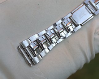 Cinturino orologio acciaio vintage 22mm raro