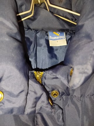 Chaqueta acolchada Boomerang azul marino