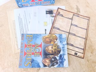 Pc Big box español Age of Empires cajas y manuales