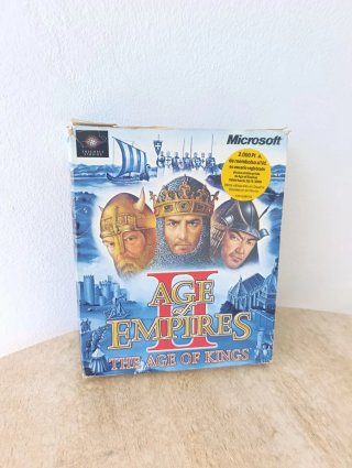 Pc Big box español Age of Empires cajas y manuales
