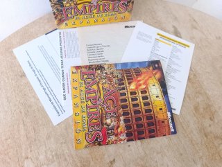 Pc Big box español Age of Empires cajas y manuales
