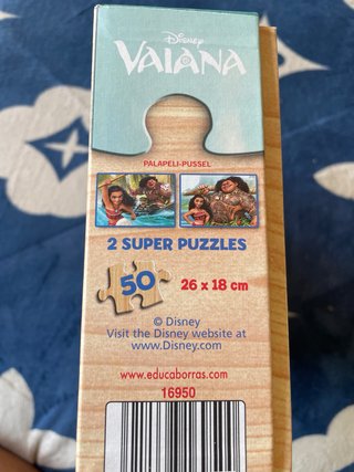 Puzzle Vaiana 2 Super Puzzles Educa 50 Piezas