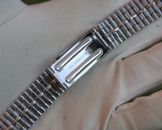 Cinturino Sicura 19mm Vintage Acciaio Raro Chicco