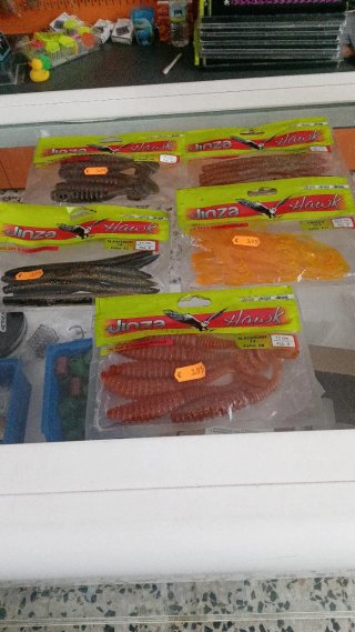 Vinilos de pesca Jinza Hawk