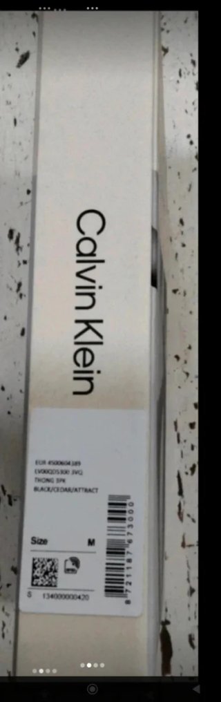 Bragas Calvin Klein Icon Logo originales packs