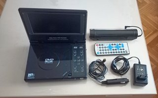 Reproductor DVD Portátil Easy Home Pantalla 7