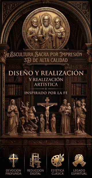 Esculturas Religiosas en Impresión 3d