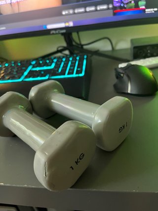 2 Mancuernas 1 kg cada una