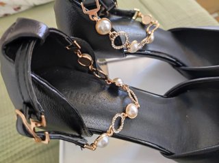 Zapatos Tacón Joya T.40 (Dan como 39,5)