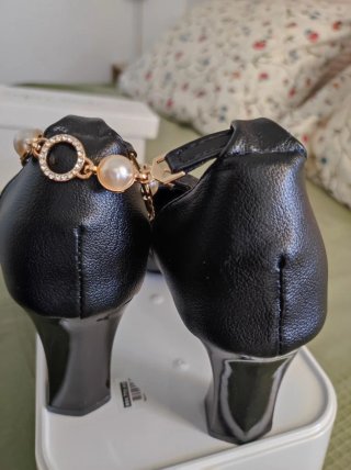 Zapatos Tacón Joya T.40 (Dan como 39,5)