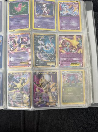Lote Cartas Pokémon Rayquaza, Mewtwo, Alakazam, Ga