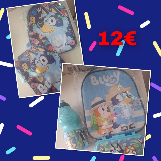 Set Bluey Mochilas