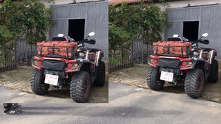QUAD Odes 1000ATV Pathcross Max Pro Beige/Rojo