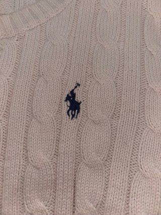 Jersey Polo Ralph Lauren niña blanco