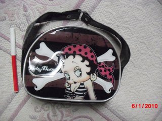 Bolso Betty Boop Niña Negro