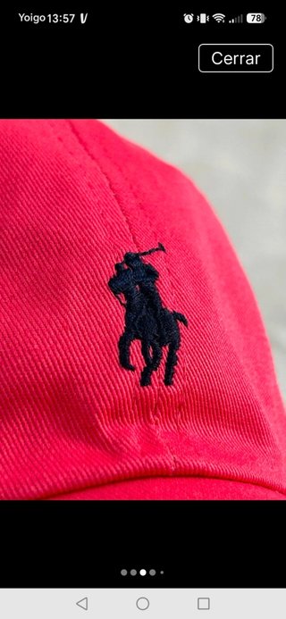 Gorra unisex color fusia