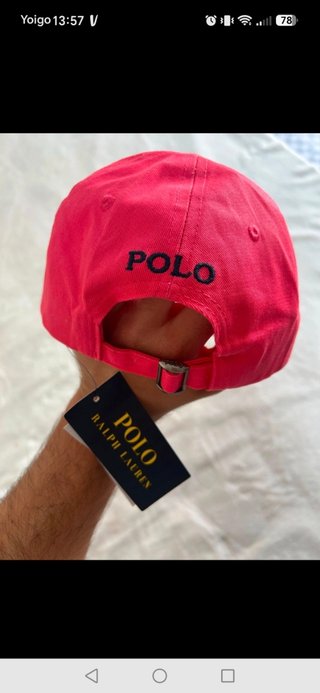 Gorra unisex color fusia