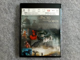 El Pacto de los Lobos dvd