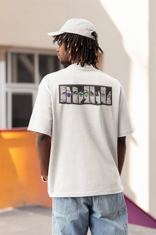 Camiseta Demon Slayer bordada