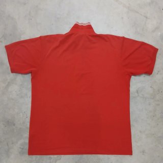 Polo Vintage rojo Umbro talla L con logo clásico