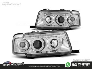 FAROS DELANTEROS OJOS DE ANGEL PARA AUDI 80