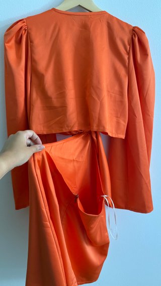 Vestido Naranja Marca LANDA XS