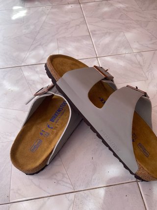 Chanclas Birkenstock Gris Talla 41