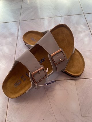 Chanclas Birkenstock Gris Talla 41