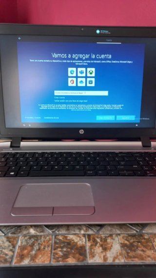 Portátil HP Core i5  8GB RAM/256GB SSD