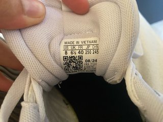 Zapatillas Adidas Blancas y Beige