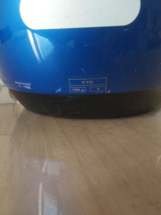 Casco Modular Moto Talla S Azul