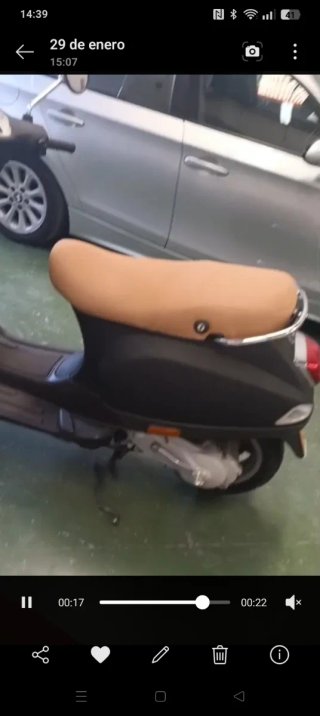 Vespa Lx50 Negra