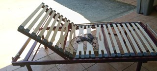 Cama articulada eléctrica con mando