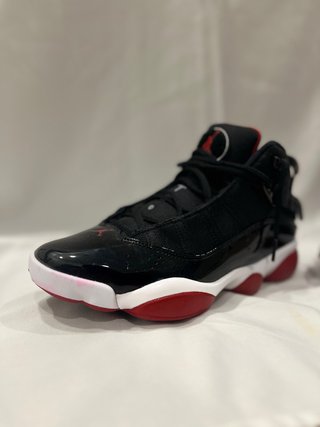 Jordan 6 Rings Negro y Rojo