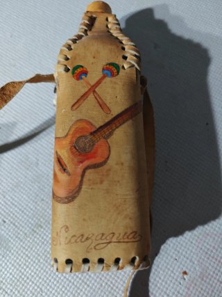 Botella Artesanal Nicaragua Decorada