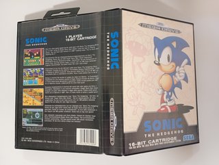 Sega Mega Drive + Mando + Sonic + Mega Games I