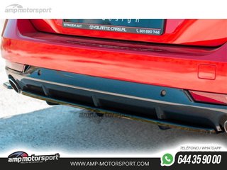 AÑADIDO DE DIFUSOR PEUGEOT 508 2018-- LOOK CARBONO