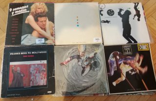 Lote 36 LPs: Pop, Rock, Soul 80s internacional