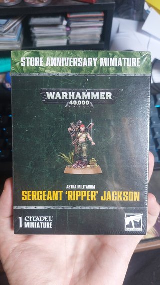 Warhammer 40,000 Sergeant Ripper Jackson