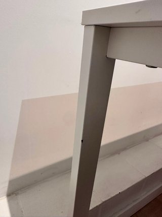 Mesa de escritorio blanca Ikea