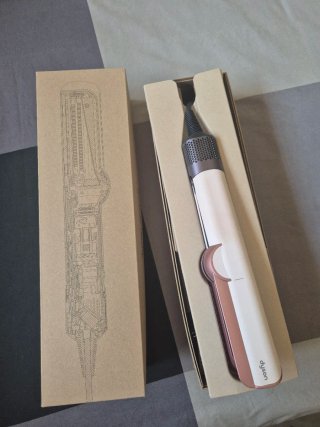 Plancha Dyson Airstrait Beige/Rosa