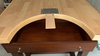 Banco de joyero madera maciza