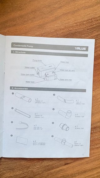 Bomba de Condensados Value S1 Mini
