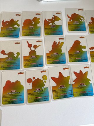 Lote 38 Lamincards Pokémon Originales 2005
