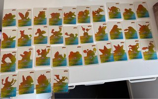 Lote 38 Lamincards Pokémon Originales 2005
